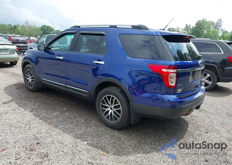 2013 Ford Explorer Xlt из США, поврежденный, VIN 1FM5K8D80DGA97496